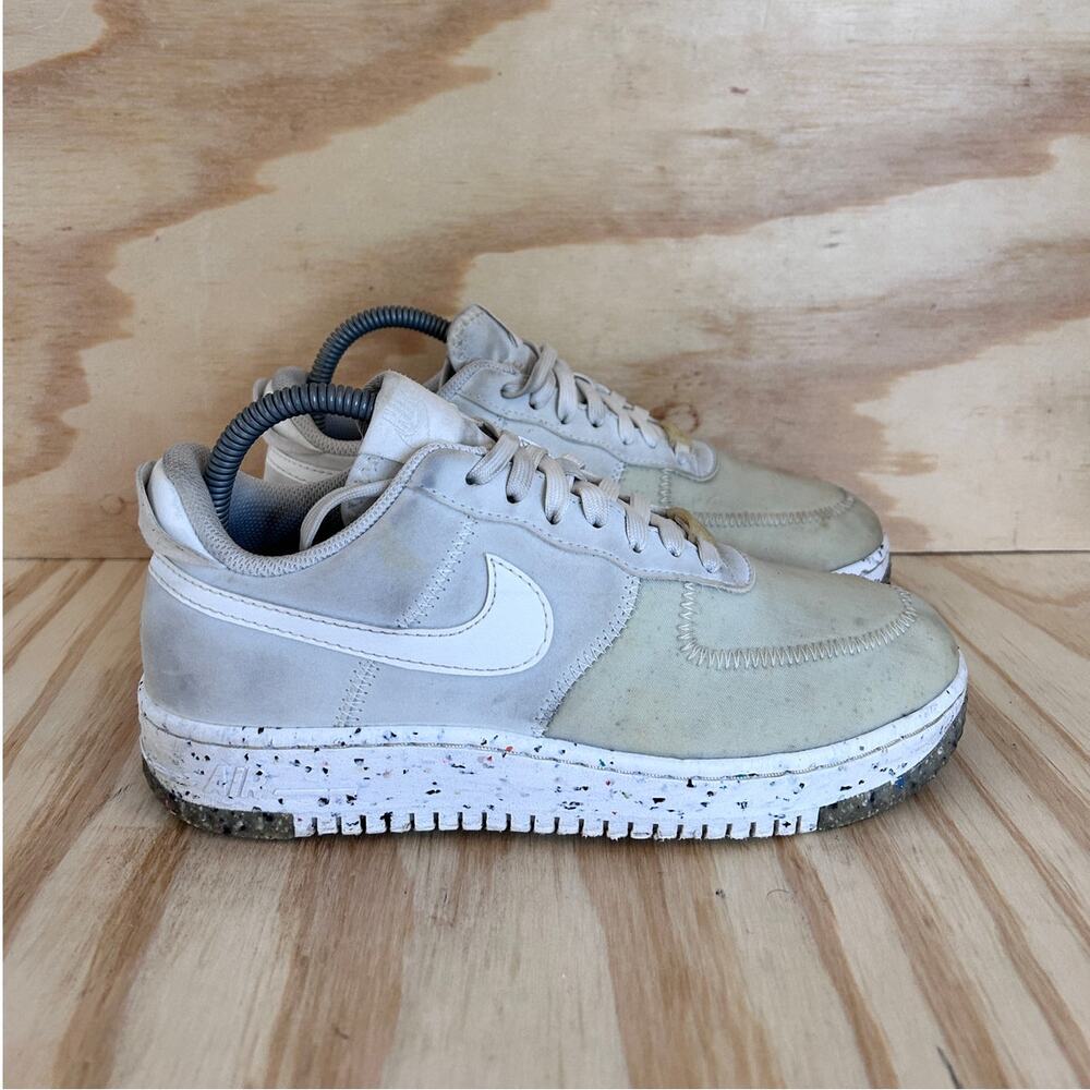 Nike - Air Force 1 Crater - Sneakers - Summit White - Women's - 7 - CT1986-100